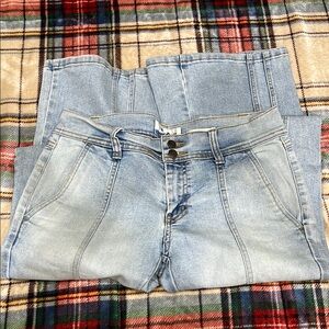 Vintage Old Navy Stretch Flared Bottom Light Blue Women's Jeans Size 6